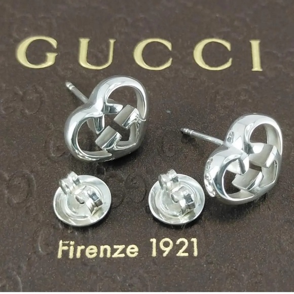 Gucci Luxury Double G Statement Earrings - Picture 4 of 5